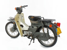 VENDU Honda C70 Japanese, gray, 6785km, with papers!