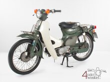 VENDU! Honda C90 K1 Japanese, 51468 km, green, with papers! 