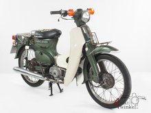 VENDU! Honda C90 K1 Japanese, 51468 km, green, with papers! 