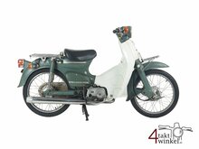 VENDU! Honda C50 6v, green, 13308km