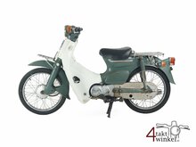 VENDU! Honda C50 6v, green, 13308km