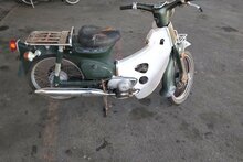 Honda C50 K1, green, 30064km