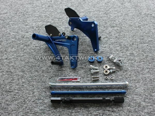 Kit Backstep, C50, C70, C90, streetcub, Kepspeed, bleu