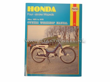 Manuel d&#039;atelier, Honda PC50, Novio, Amigo, Haynes, original