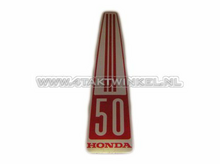 Autocollant C50 OT avant, long, d&#039;origine Honda