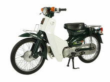 Location: Honda C50 NT, green