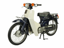 VENDU ! Honda C50 NT, dark blue, 8204km