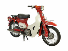 Honda C50 Little cub, red, 4068km