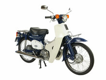 VENDU ! Honda C50 NT, dark blue, 4528km