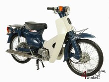 Honda C50 NT, blue, 4231km