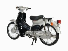 VENDU ! Honda C50 NT, silver, 10538km