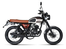 Mash Scrambler, 50cc, brun, Euro 5