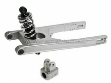 Bras oscillant Monkey aluminium, mono amortisseur, longueur: + 13cm
