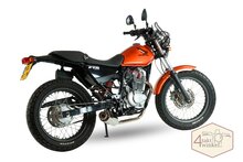 Honda FTR 223, Japonais, Orange, 4374 km