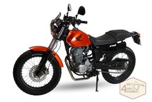 Honda FTR 223, Japonais, Orange, 4374 km