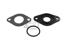 Isolateur 16mm, bride large, avec joint torique