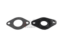 Isolateur 16mm, bride large, avec joint torique