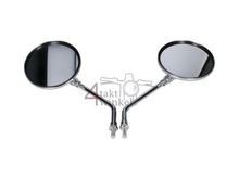 Jeu de r&eacute;troviseurs, universel, filetage m8, rond produit de 2&egrave;me chance