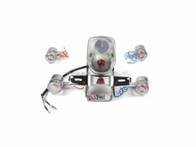 Jeu de feux arri&egrave;re et clignotants, style ancien Dax, blanc