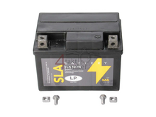 Batterie 12 volts 5 amp&egrave;res Landport, SLA12-4.&nbsp;Taille = 4 amp&egrave;res CTX 4L-BS produit de 2&egrave;me chance