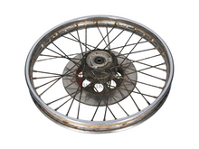 Roue avec disque de frein, CB50j, origine Honda, produit utilis&eacute;