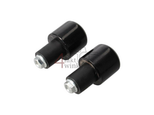 Embouts de guidon, petit rond, noir, produit de 2&egrave;me chance