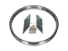 Jante et kit de rayons, 17" 1.40, C50, CD50, roue arri&egrave;re, qualit&eacute; A