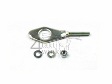 Tendeur de cha&icirc;ne C50, CD50, axe creux gauche, avec &eacute;crou, d'origine Honda
