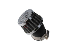 Filtre &agrave; air / cornet 35mm, 45 degr&eacute;s, Chrome, U-best