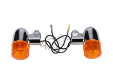 Clignotant individuel, qualit&eacute; A, style "bullet", lot de 2, convient pour SS50, C50, CB50 et CY50, chrome