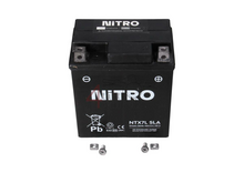 Batterie 12 volts 7 amp&egrave;res AGM, MTX7E-BS, utilisable pour Mash Fifty