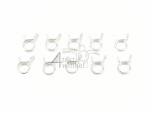 Collier de serrage du tuyau d'essence 9,5 - 11,5mm, Par 10 pi&egrave;ces.