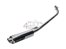 Pot d'&eacute;chappement tuning, dessous, 48mm, DB-killer amovible, ADV, convient &agrave; SS50, CD50, C50