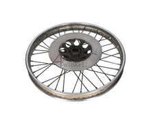 Roue avec disque de frein, CB50j, origine Honda, produit utilis&eacute;