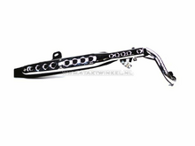 Pot d'&eacute;chappement standard, noir / chrome, nouvellement d&eacute;mont&eacute;, euro 4, convient pour Skyteam Dax