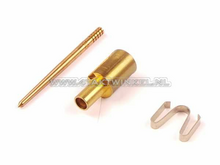 Set d'aiguilles de gaz C50 avec clip &agrave; ressort, NOS, d'origine Honda