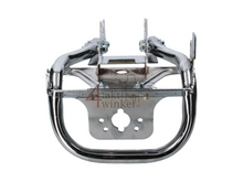 Porte bagage Monkey barre de maintien, avec support de lampe, chrome, produit de 2&egrave;me chance