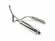 Pot d'&eacute;chappement sportif, dessous, double, Skyteam PBR