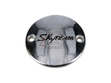 Couvercle de r&eacute;glage d'embrayage chrom&eacute; produit utilis&eacute;