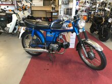 Honda CD50H, Bleu, cyclomoteur de projet