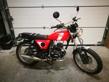 Mash Fifty, 50cc, Rouge Euro 4, cyclo / mobylette &agrave; restaurer (projet)