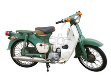 VENDU! Honda C50 OT Japanese, green, 1047 km