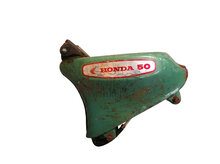 VENDU! Honda C50 OT Japanese, green, 1047 km