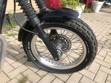 Honda FTR223, noir, 29 859 km
