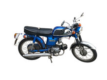 Honda CD50H, Bleu, cyclomoteur de projet