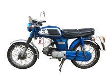 Honda CD50H, Bleu, cyclomoteur de projet