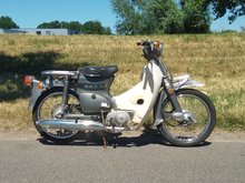 VERKOCHT Honda C90 K1 Japans, 10218 km, met kenteken!