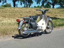 VERKOCHT Honda C90 K1 Japans, 10218 km, met kenteken!