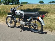 VERKOCHT ! Honda CL50 Japans 19087 km, met kenteken!