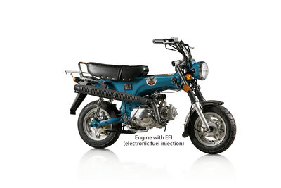 ÉPUISÉ! Skymax Club, EFI, 50cc, Euro4, Pastel Blauw